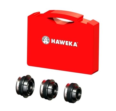 DuoExpert -säätyvä keskitysholkki korvaa perinteiset keskityskartiot. Niiden avulla vanne saadaan keskitettyä todella tarkasti.