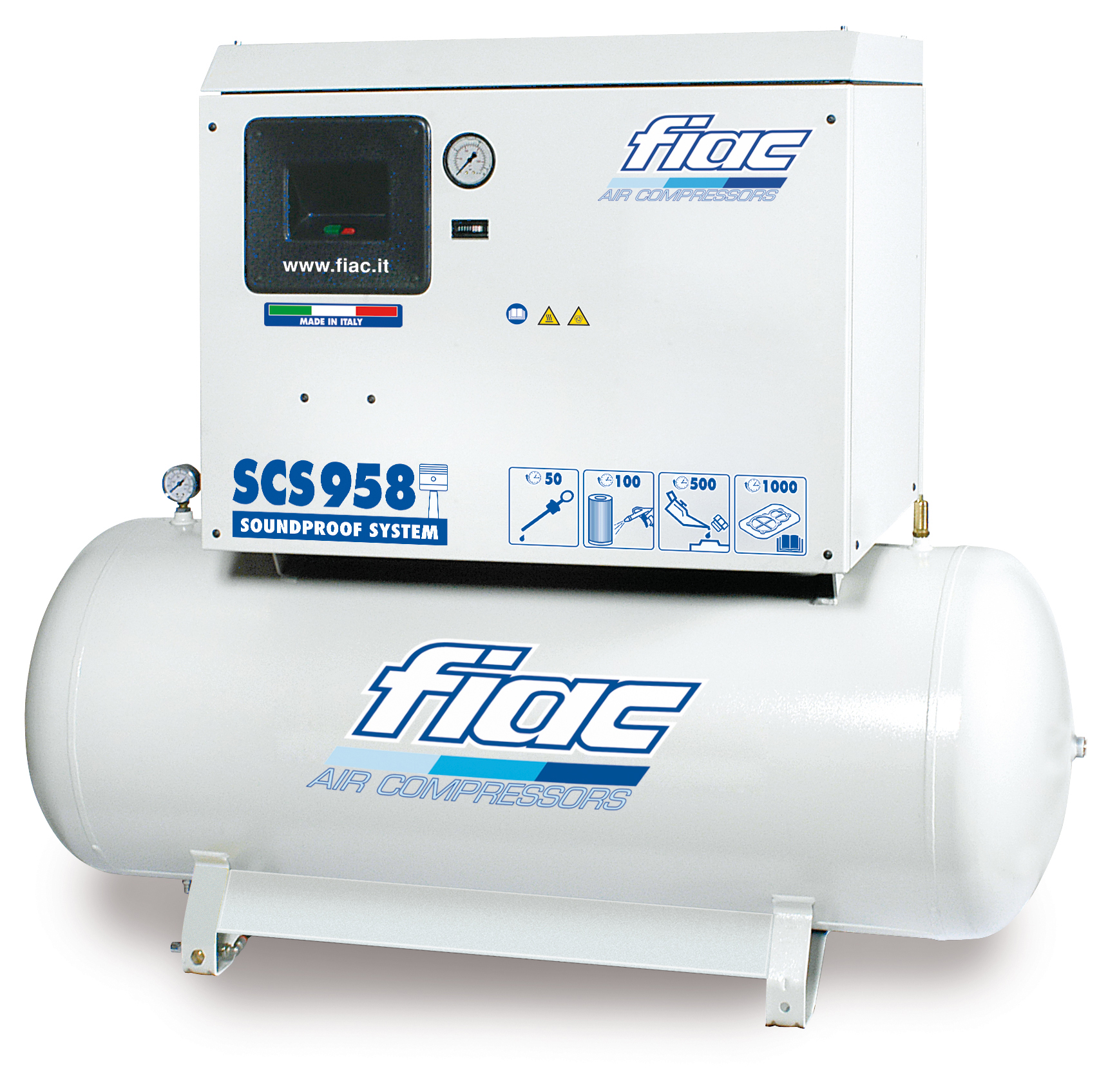 Hiljaiset mäntäkompressorit Finnkoneelta