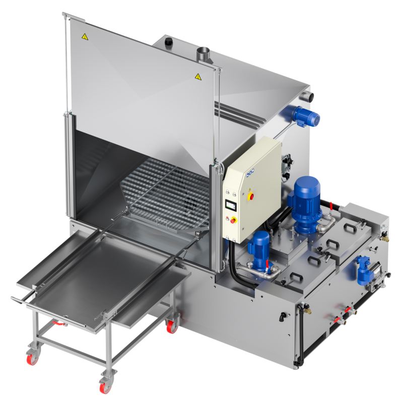 Teollisuus osienpesukone Teknox teollisuuspesukone. Tuotteet teollisuuteen Finnkoneelta.