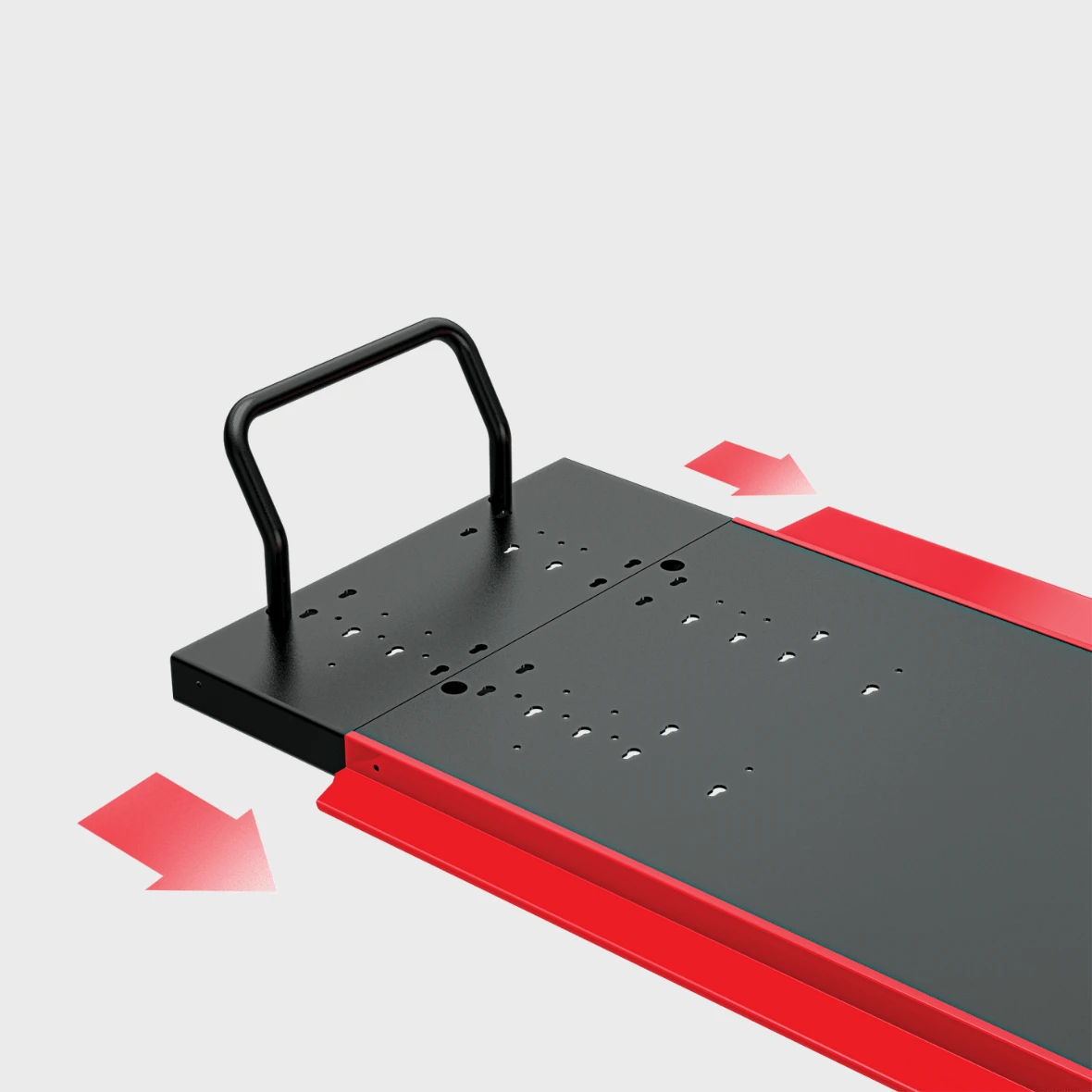 LV8 moottoripyöränostimiin jatkopala etupäähän.