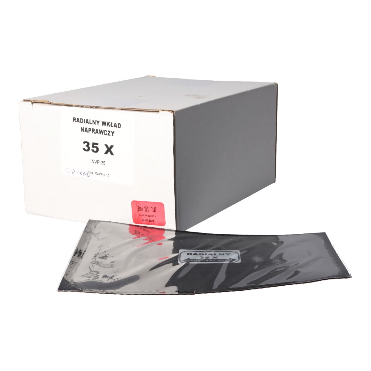 35X - Radial repair patch, 133x187 mm !TIPTOPOL! (available)