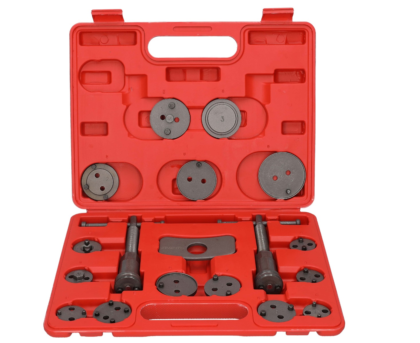 Brake piston wind-back tool kit, 18 pcs !TIPTOPOL! (available)