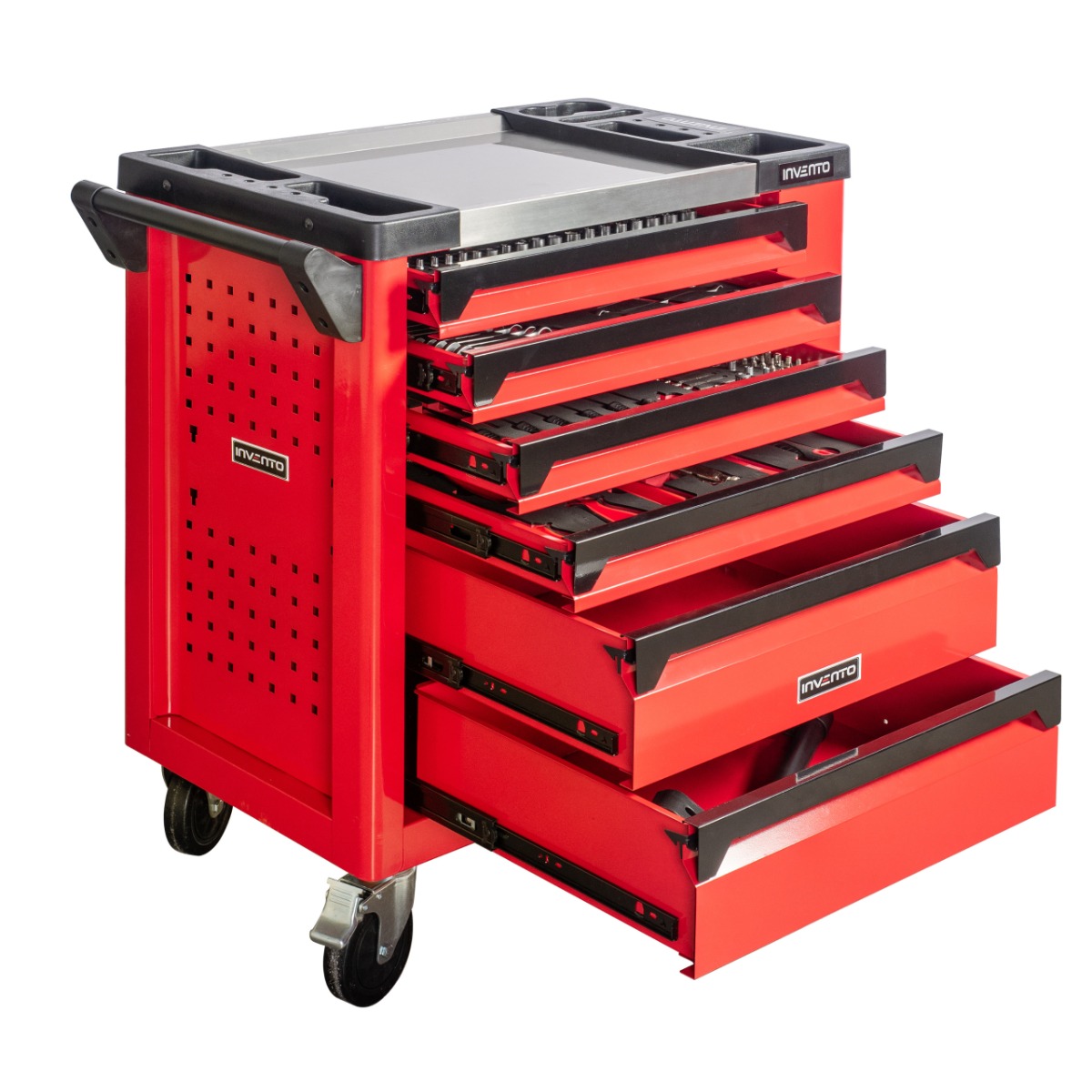 INVENTO Car tool cart cabinet, 220 elements, 6 drawers !TIPTOPOL! (not_available)